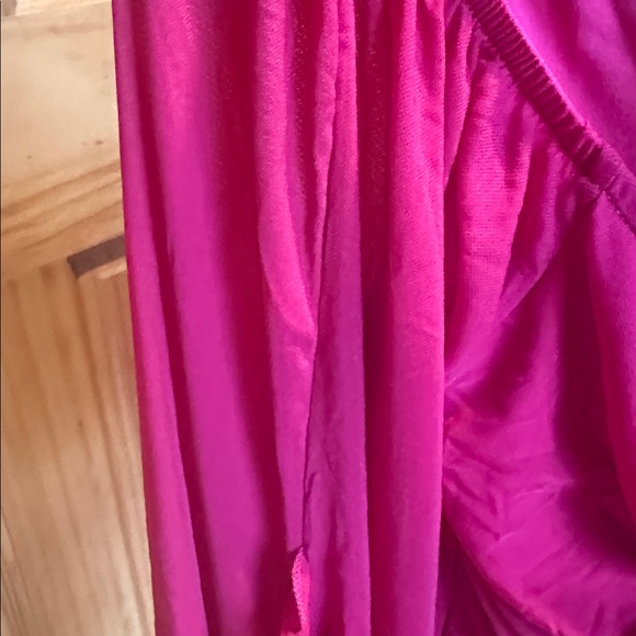 Pink Ruched Off-Shoulder Top - Picture 2 of 4